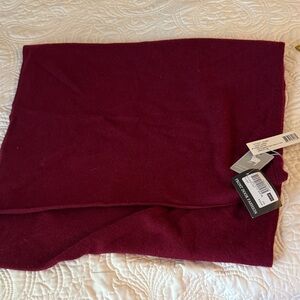 Burgundy Cashmere Topper